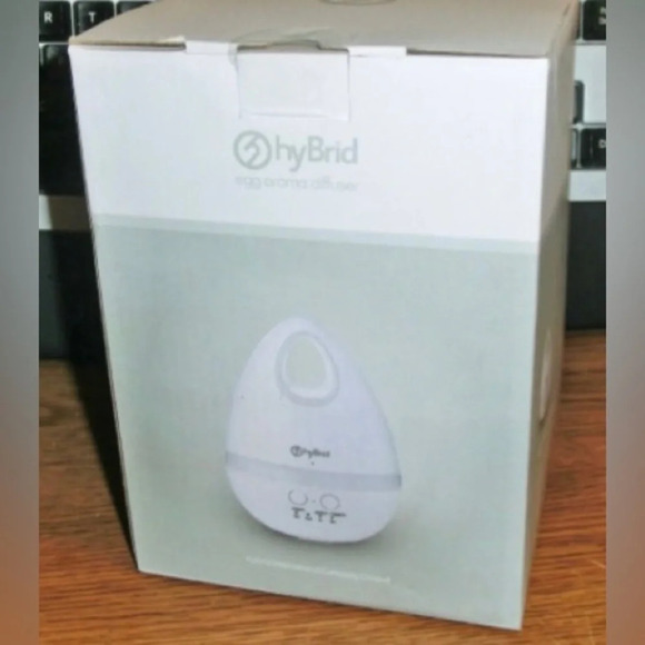 HYBRID Aroma Diffuser Essential Oil Diffuser Aromatherapy — In All White! NIB! - Picture 2 of 6